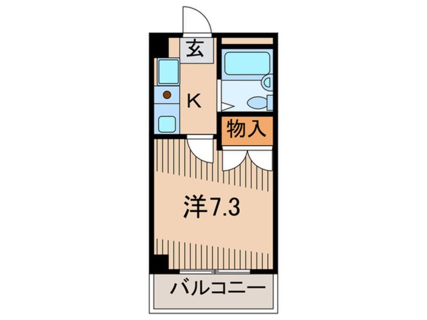 間取図 ルミエ－ル明石