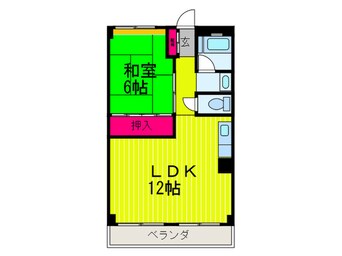 間取図 西口マンション