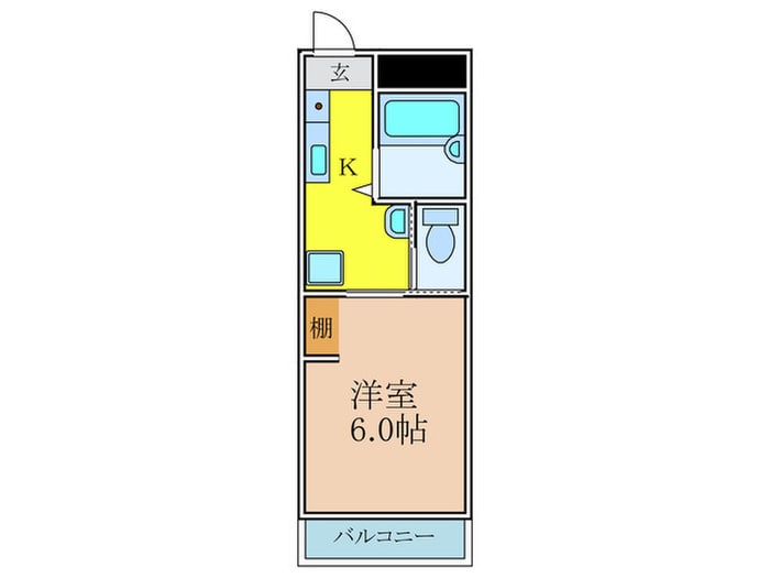 間取り図 Ｌａｋｉａ江坂アパートメント
