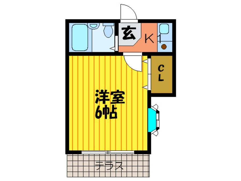 間取図 サンヴィレッジ森河内