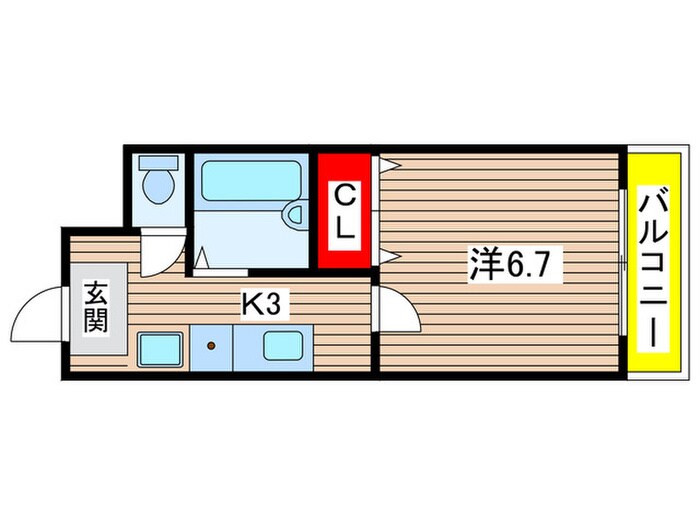間取り図 セントポ－リア丸太町