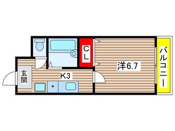 間取図 セントポ－リア丸太町