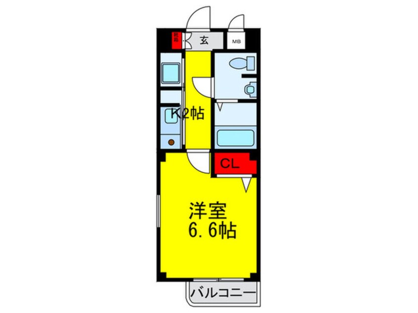 間取図 セントラルステ－ジ