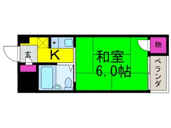 間取図 ハイツ江東Ⅱ