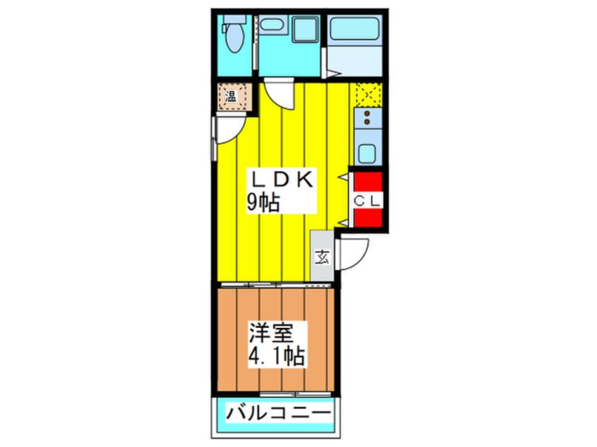 間取図 Ｆメゾン港晴