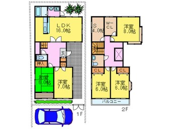 間取図 ルナヒルズ千里Ｃ棟