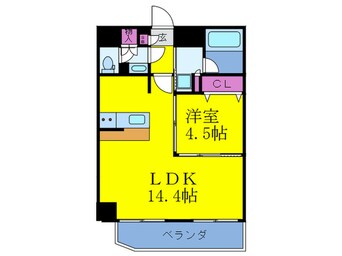 間取図 SERENITE梅田北～Premium～