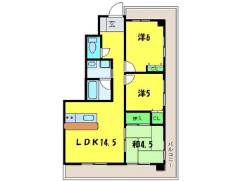 間取図 フェニックス堺東