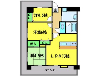 間取図 フェニックス堺東