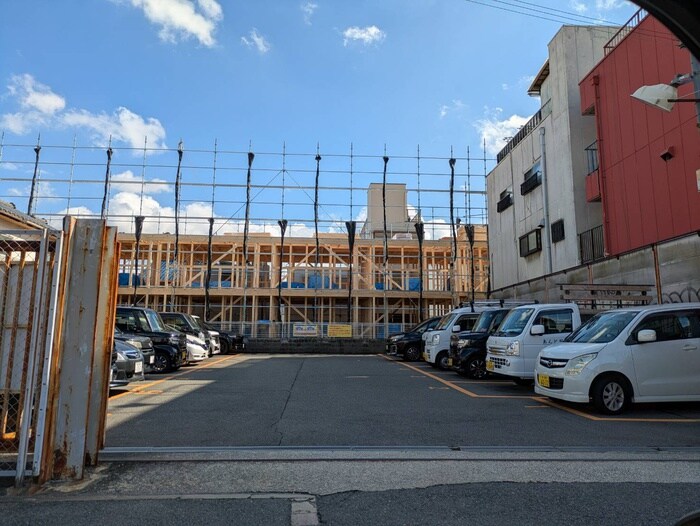 建築中 仮）一条通共同住宅新築計画