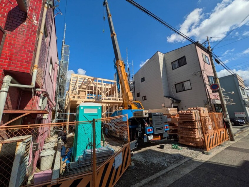 建築中 仮）一条通共同住宅新築計画