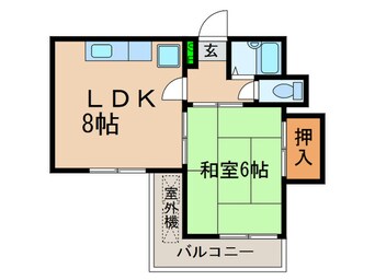 間取図 ハイツシェレナ