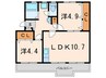 ロイヤルマンション１号棟 2LDKの間取り