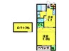 ＭＡＩＳＯＮ　ＰＡＲＴＩＲ 1DKの間取り