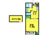 ＭＡＩＳＯＮ　ＰＡＲＴＩＲ 1DKの間取り