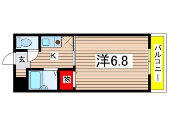 間取図 クレア－ル立花