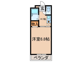 間取図 クレア－ル立花