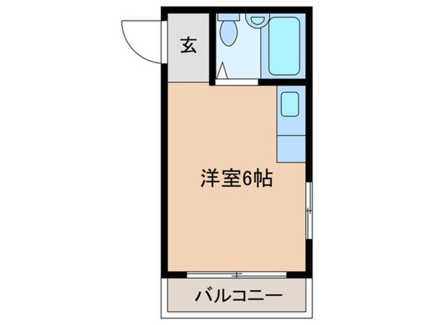 間取図 プランド－ル清水