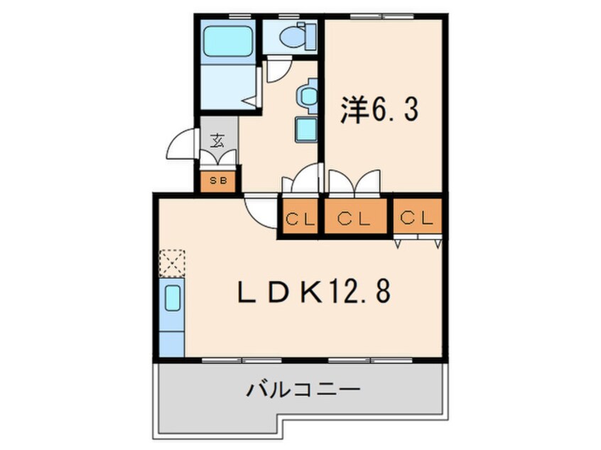 間取図 ロイヤルマンション２号棟