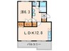 ロイヤルマンション２号棟 1LDKの間取り
