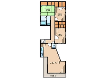 間取図 コスモビル