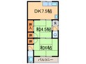 立花コ－ポの間取図