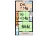 立花コ－ポ 2DKの間取り