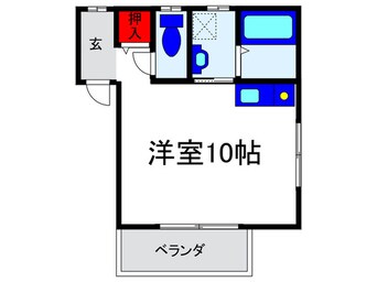 間取図 中桜塚ハイツ