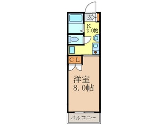 間取図 ウエストコ－ポ