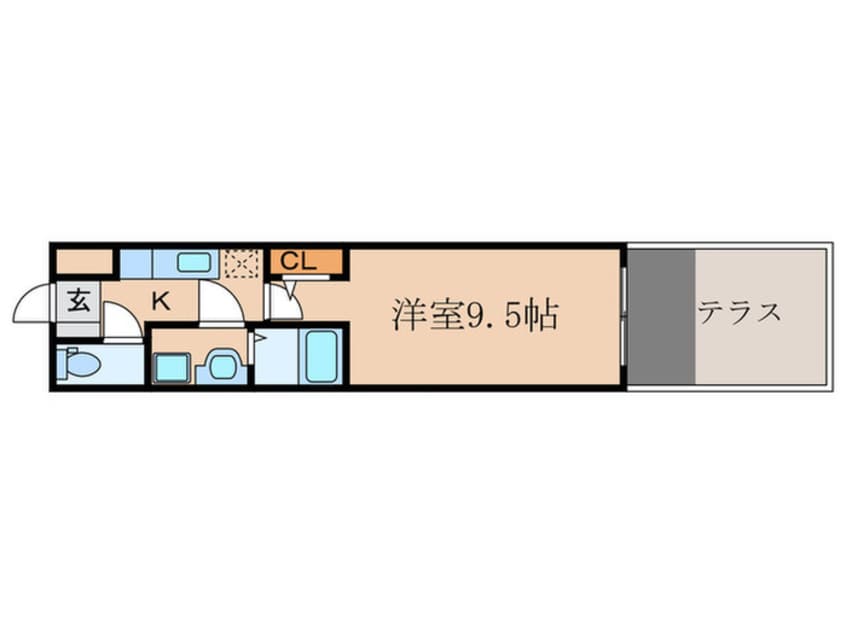 間取図 メゾン・ホ－プ