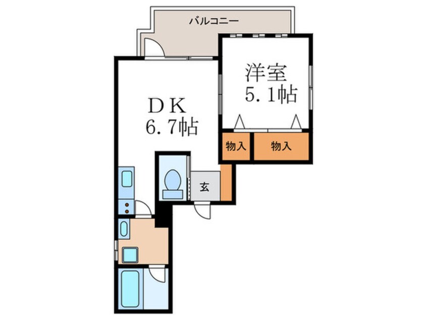 間取図 グレイス花園