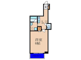 間取図 みおつくし西梅田