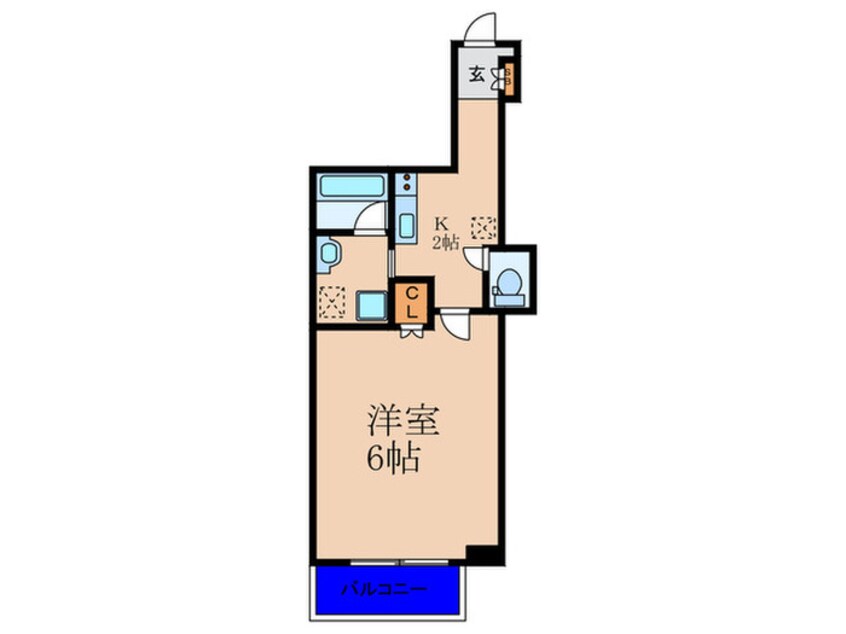 間取図 みおつくし西梅田