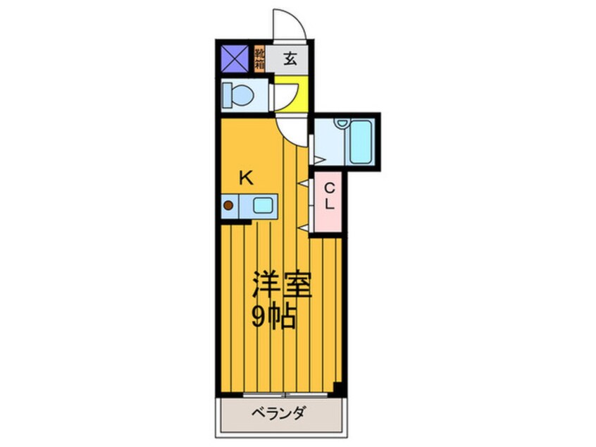 間取図 ハイグレ－ス長田