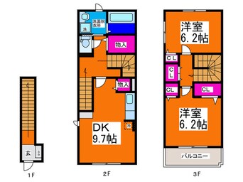 間取図 ハピネスⅡ