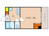 グレイシィ桂 1Kの間取り