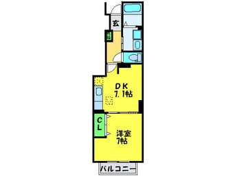 間取図 エスプワ－ルＣ