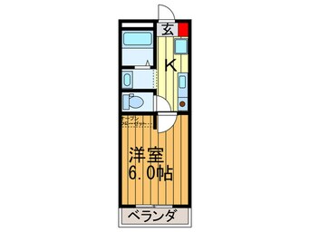 間取図 ベルメゾン５番館