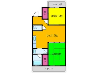 間取図 エクセルサツキ