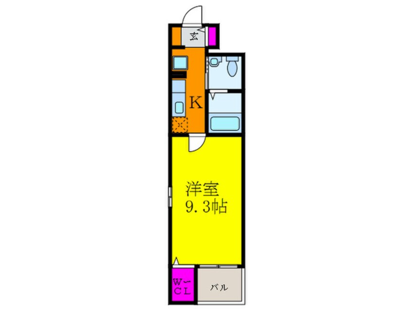 間取図 ピュアメゾン正雀