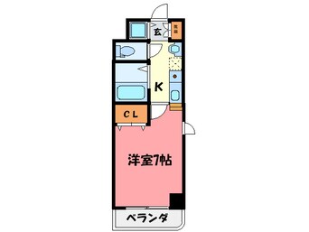 間取図 ル・フォン今里