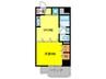 Ｒ－ｆｌａｔｓ 1DKの間取り