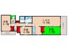 アミル１１番館 3LDKの間取り