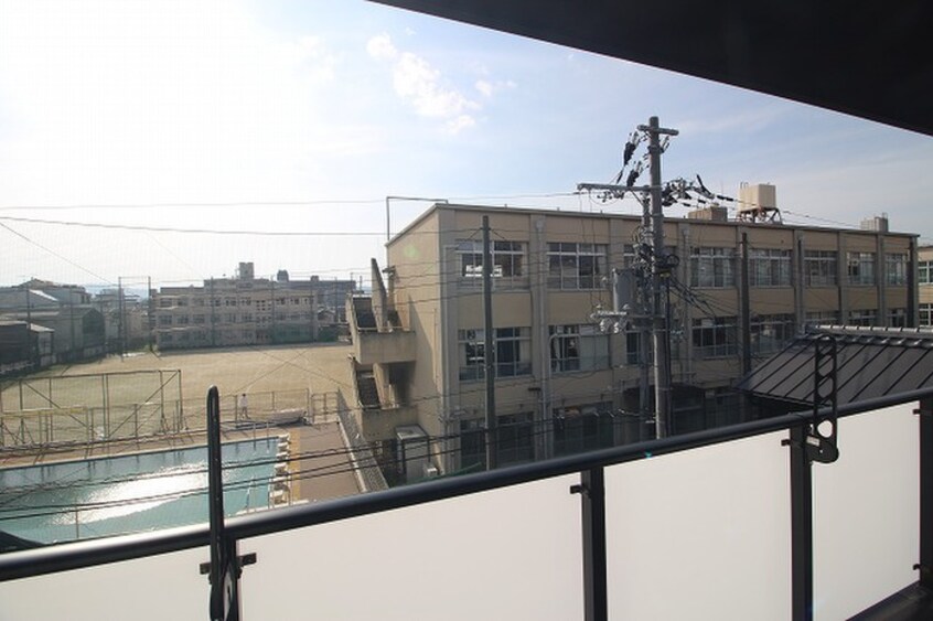 室内からの展望 La Fite OMIYA