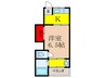 ヴィラナリ－元町 1Kの間取り