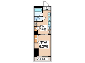 間取図 オルフェア我孫子Ⅲ番館