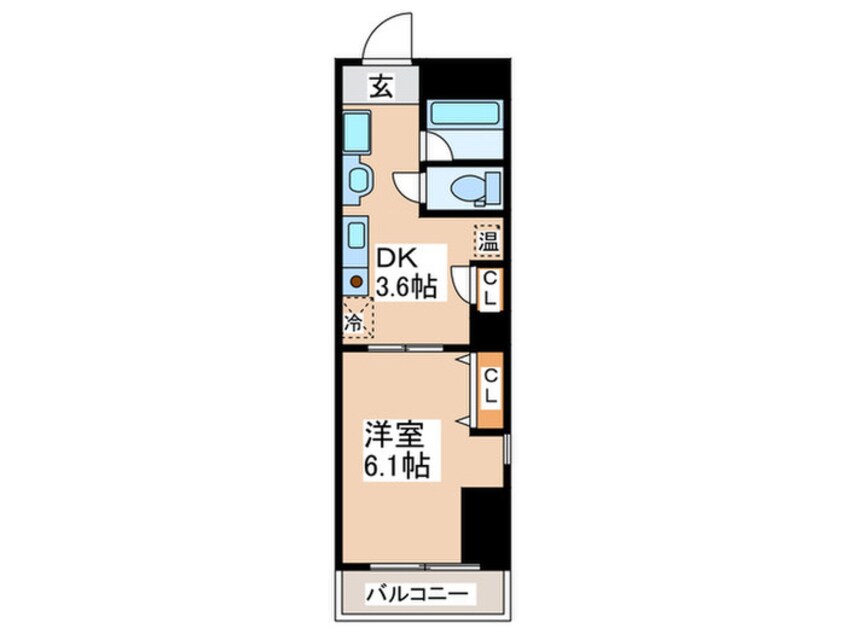 間取図 オルフェア我孫子Ⅲ番館