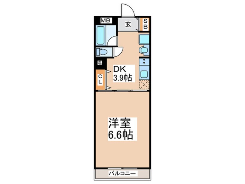 間取図 オルフェア我孫子Ⅲ番館