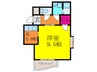 ＲＵＭＯＲ 1Kの間取り