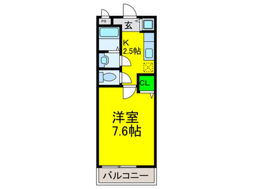 間取図 ソアビータハイム諏訪森